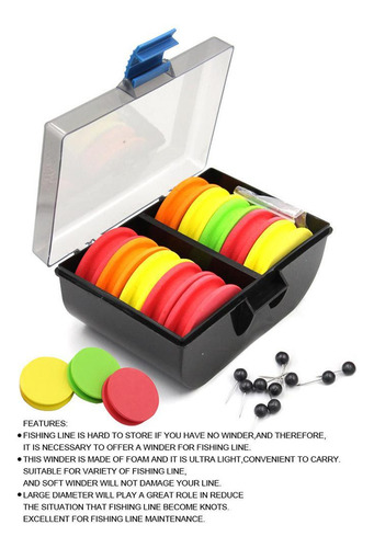 Agujas Fijas De Espuma Eva Foam Rig En Almacenamiento Para P