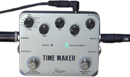 Rowin Time Maker 11 Tipos De Pedal De Retardo Definitivo Par