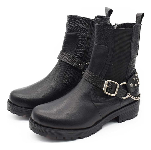 Botas Mujer Cuero Gravagna Borcegos Invierno Botinetas Moda