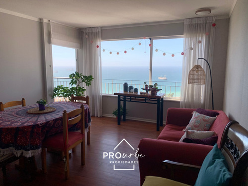 Rebajado!!! 3d Con Vista Al Mar En Valparaíso