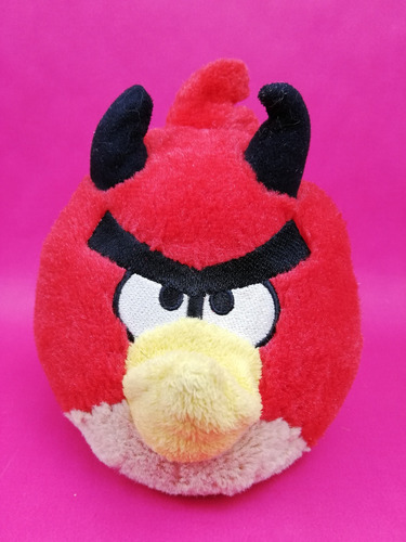 Angry Birds Peluche Pájaro Rojo Devil 12cm  Rovio Entertainm