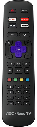 Smart Tv Roku 32'' Hd Led 3 Hdmi 1 Usb 32s5195 Aoc Bivolt - Bom (Recondicionado)