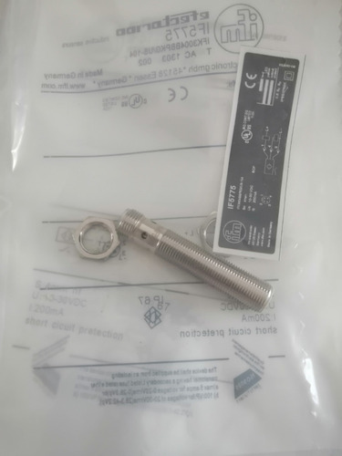 Sensor Inductivo If5775 Marca Ifm Electronic Pnp M12 Na