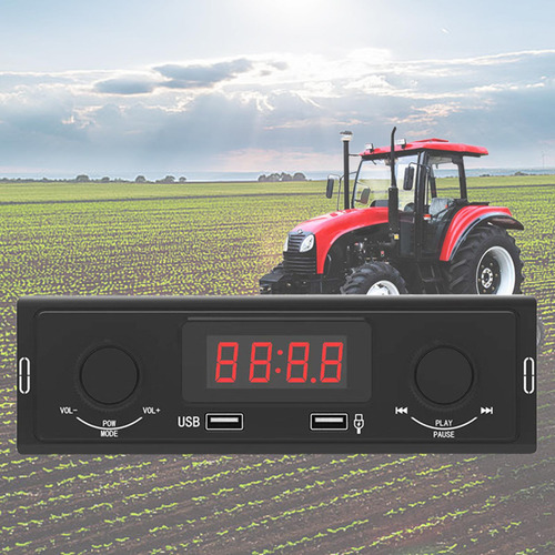 Generic Radio Estéreo Para Coche Bt Doble Puerto Usb