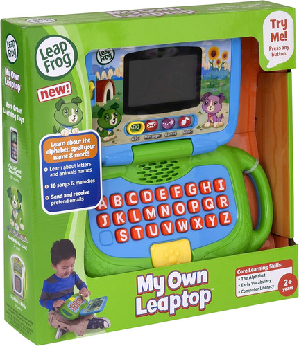 My Own Leaptop Leapfrog, Para Mayores De 2 Años, Verde