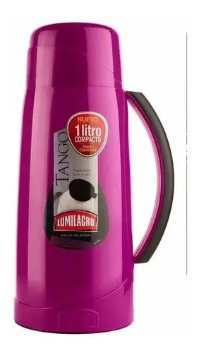 Termo Lumilagro Tango De Vidrio 1l Violeta