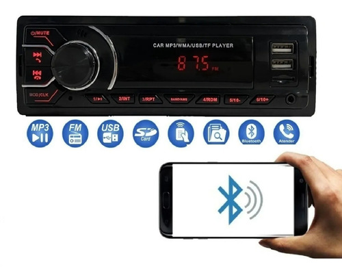 First Option Automotivo Bluetooth  Mp3-5599 2 Usb 