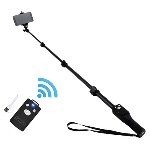 Yunteng 1288 Bluetooth Extensível Handheld Yt-1288 Tripé Mon