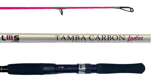 Vara Lumis Tamba Carbon Ladies- Rosa- 2.10m-50lbs - 2 Partes