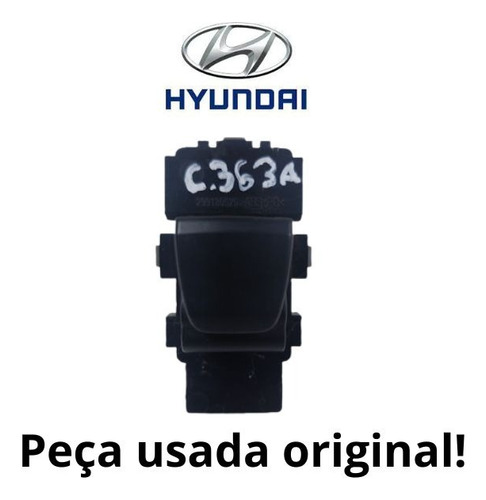 Botão Do Vidro Direito Traseiro Hyundai Creta 2018/2022