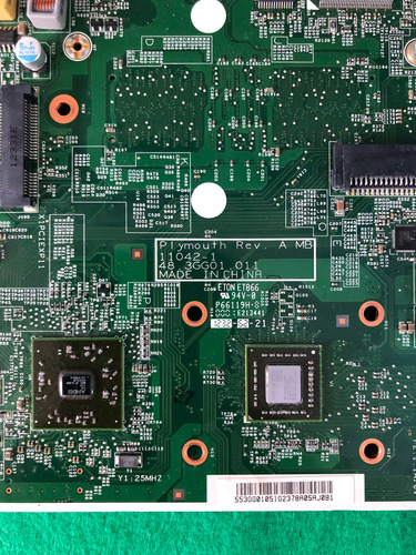 Tarjeta Madre Mini Pc Hp T610 Thin Client 675186-003 675187 Verde Musgo (Usado)
