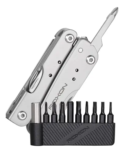 Multitool Roxon M2 14 En 1, Mini Ligero, Con Tijeras