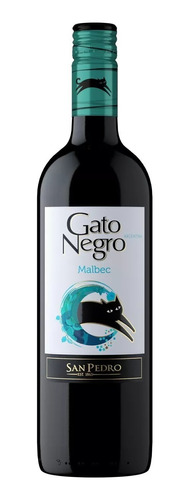 Vino Chileno Gato Negro Malbec - mL a $65