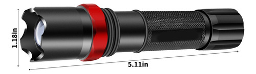 Linterna Led De Aleación De Aluminio M Con Luz Fuerte, Multi