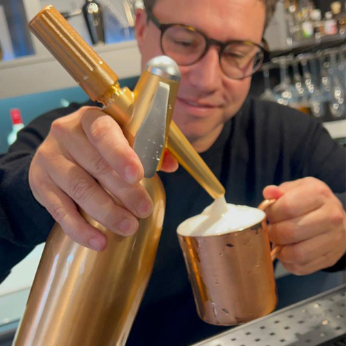 Sifão Moscow Mule Espuma E Soda By Marcelo Serrano Bestwhip