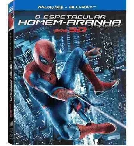 Blu-ray O Espetacular Homem-aranha 3d + 2d Duplo E Lacrado