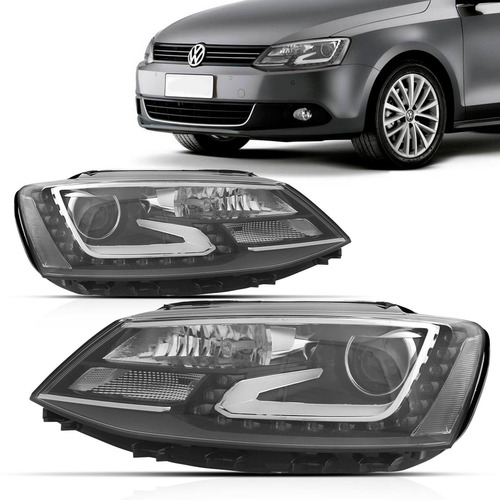 Par Farol Jetta Gli 2011 2012 2013 2014 Com Led