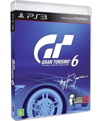 Gran Turismo 6 Playstation 3 Jogo Original Ps3 Mídia Física (Recondicionado)