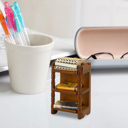 6 Estante De Almacenamiento En Miniatura Para Casa De
