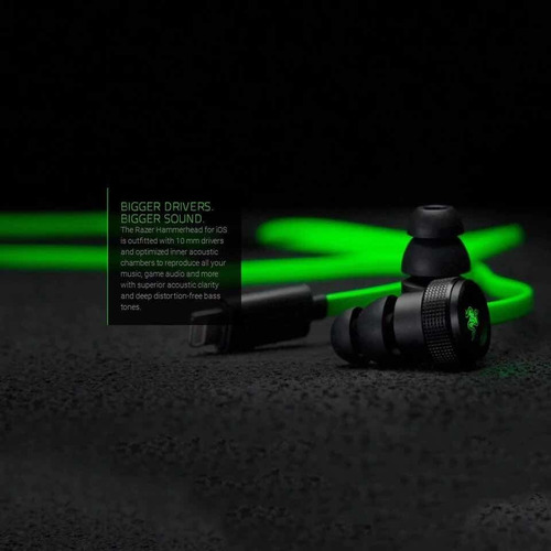 Fone De Ouvido Razer Hammerhead Para Ios Intra-auricular