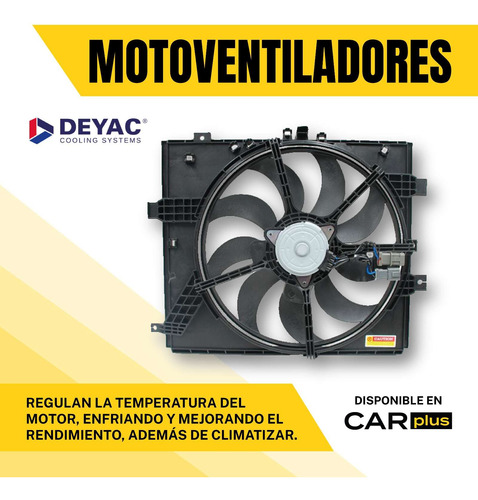 Motoventilador Renault Clio 2 Type 2002 2003 2004 Deyac