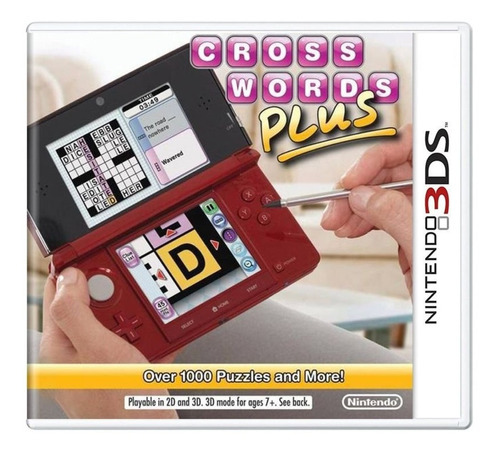 Jogo Crosswords Plus Para Nintendo 3ds Midia Fisica
