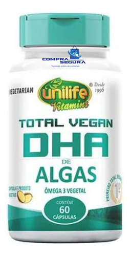 Omega 3 Vegano De Algas Total Vegan