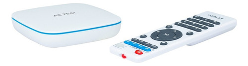 Tv Box Acteck Penta Core Android Tv 7.1 Puerto Usb Y Microsd Color Blanco