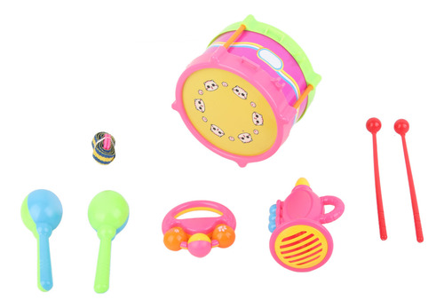 Juguete De Instrumentos Para Niños, 7 Piezas, Instrumento Mu