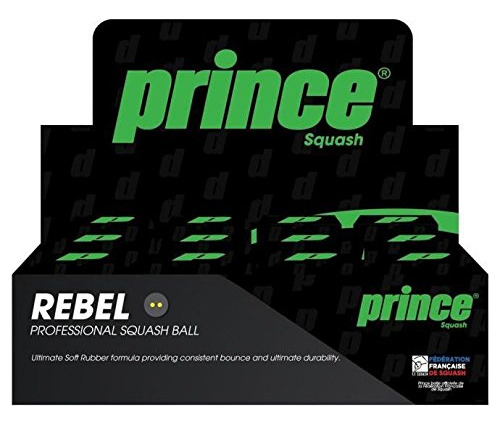 Prince Rebel (dyd) Pelota Squash Box (12-balls)