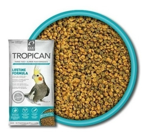 Tropican Mantención Ninfa 1,8 Kg Alimento Loros - Aquarift