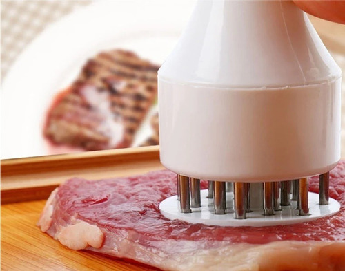Ablandador De Carnes Manual Blanco