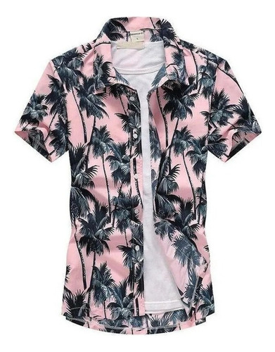 Camisas Florales Hawaianas De Talla Grande Para Hombre De