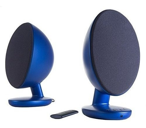 Kef Huevo Versatil Sistema De Altavoces De Computadora Azul