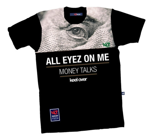 Remera Hombre Manga Corta Keel Over Dollar