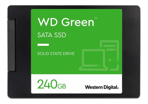 Ssd Western Digital Green De 240 Gb, 2.5  Sata Iii (6gb/s).
