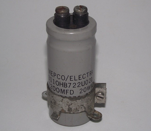 Condensador Electrolitico Mepco 7200mdf 20wvdc (usa).