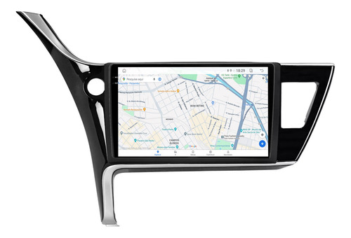 Multimidia Corolla 18/19 9p Octacore Carplay 256gb Tpros 360