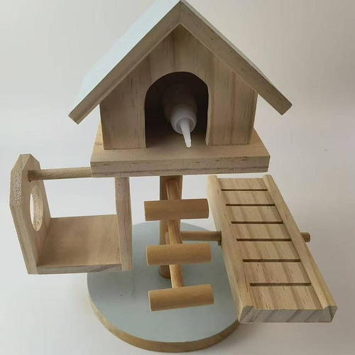 Dwarf Hamster House Diy Pet Living Playground Entrenamiento