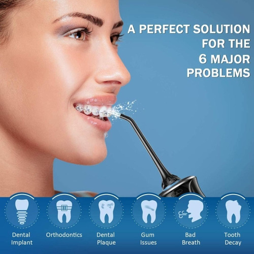 Imagen 3 de 6 de Irrigador Dental Power Flosser Waterpik