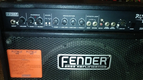Liquido Amplificador De Bajo Fender Rumble 150