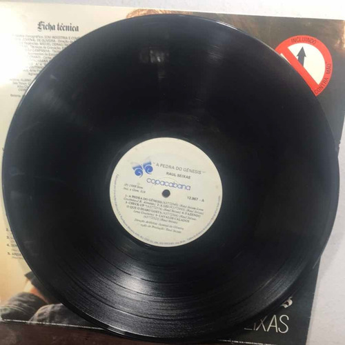 Imagem 4 de 6 de Vinil Lp Raul Seixas A Pedra Do Gênesis Bom Estado