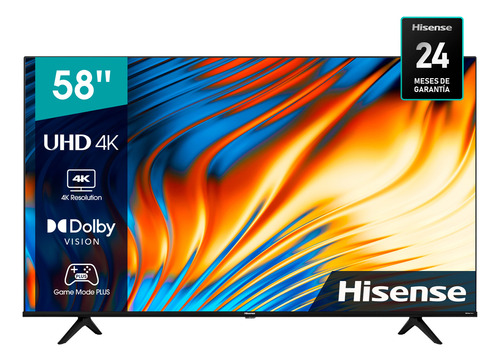 Smart TV Hisense Series A6 58" Vidaa 4K 58A6H