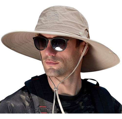 Wide Brim Hat With Uv Protection Upf 50+