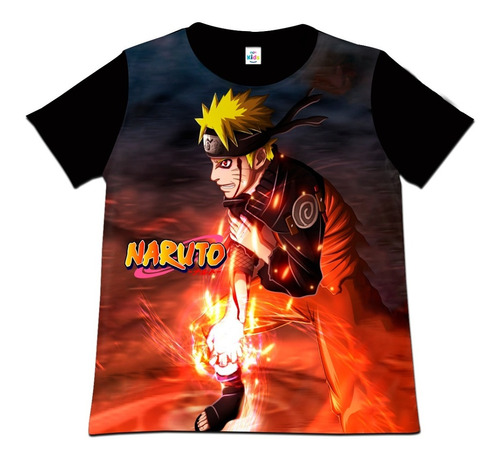 Franela Camisa Niño Naruto Shippuden En Algodon