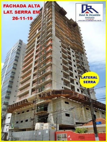 Apartamento 2 Dormitórios Para Venda Em Praia Grande, Ocian, 2 Dormitórios, 1 Suíte, 1 Banheiro, 1 Vaga - Ap00069_1-1141190