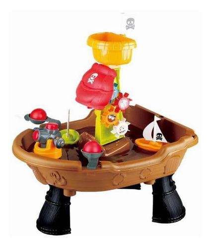 Imagen 1 de 3 de Mesa De Actividades De Piratas