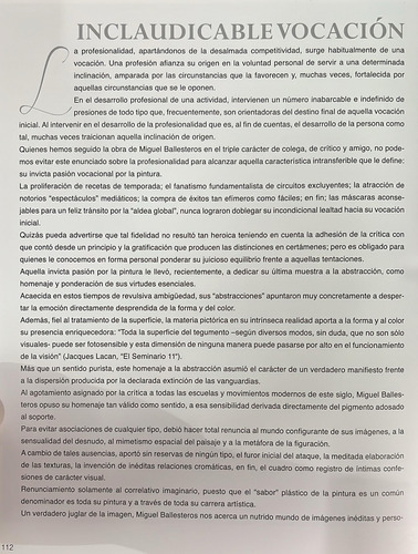 Miguel Ballesteros (libro) (Usado)