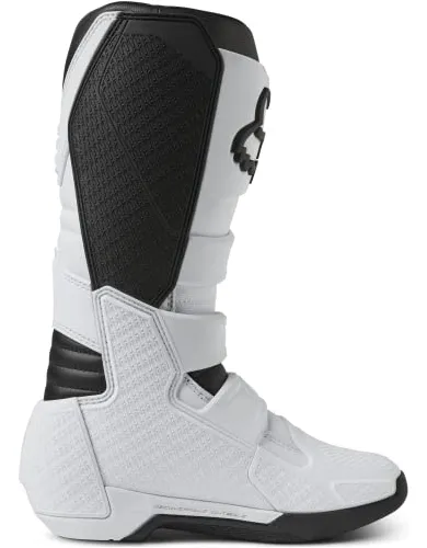 Botas De Motocross Fox Racing Comp, Blanco, Talla 10