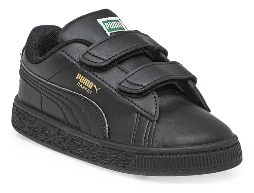 Zapatillas puma basket negras sales